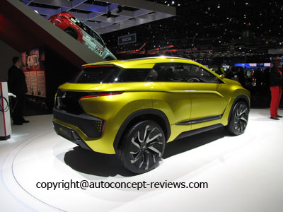 Mitsubishi eX Concept -Electric compact crossover